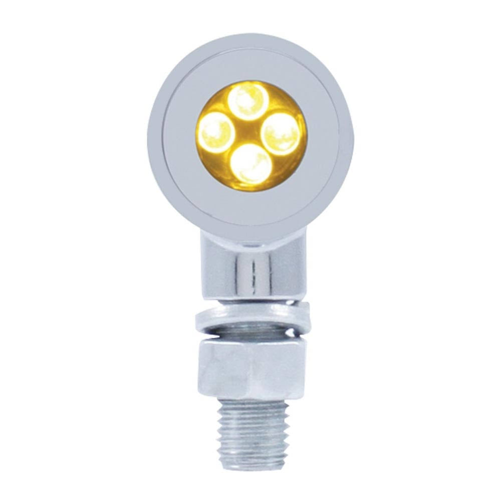 4 LED Mini Bullet Marker Light Amber N675794