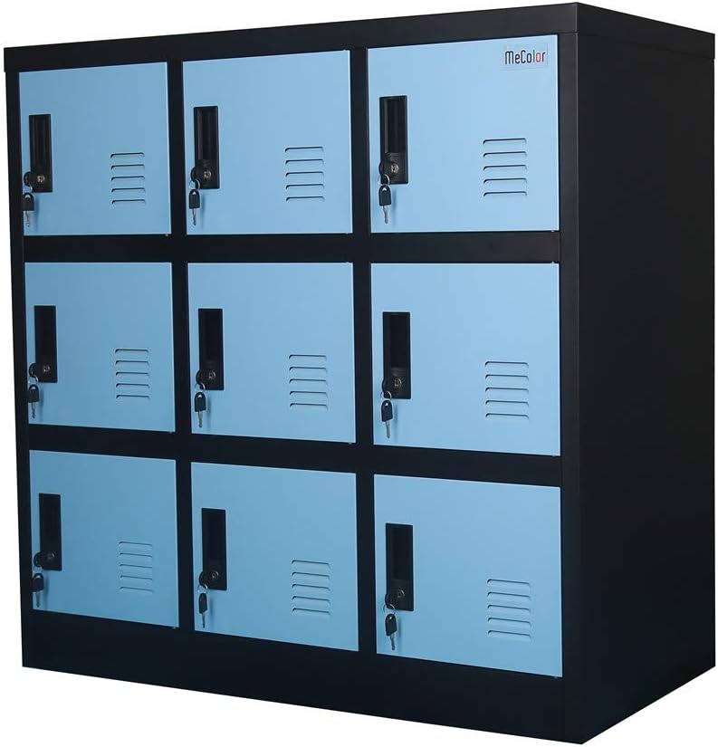 Blue Mini Size Storage Locker Cabinet M400
