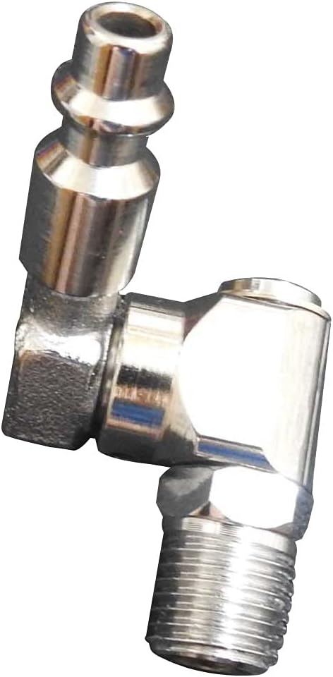 All Steel Pneumatic Swivel Fitting, 360 Degrees, 4 pieces package N735