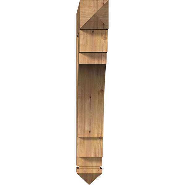 5 1/2x22W x 38x22D x 38x22H Western Red Cedar Bracket V227652