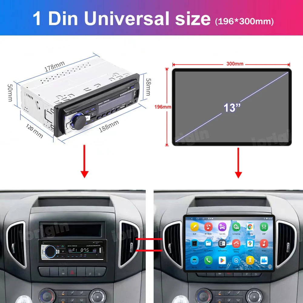 13.3 Inch Android 12 Touch Screen Car Stereo M961848