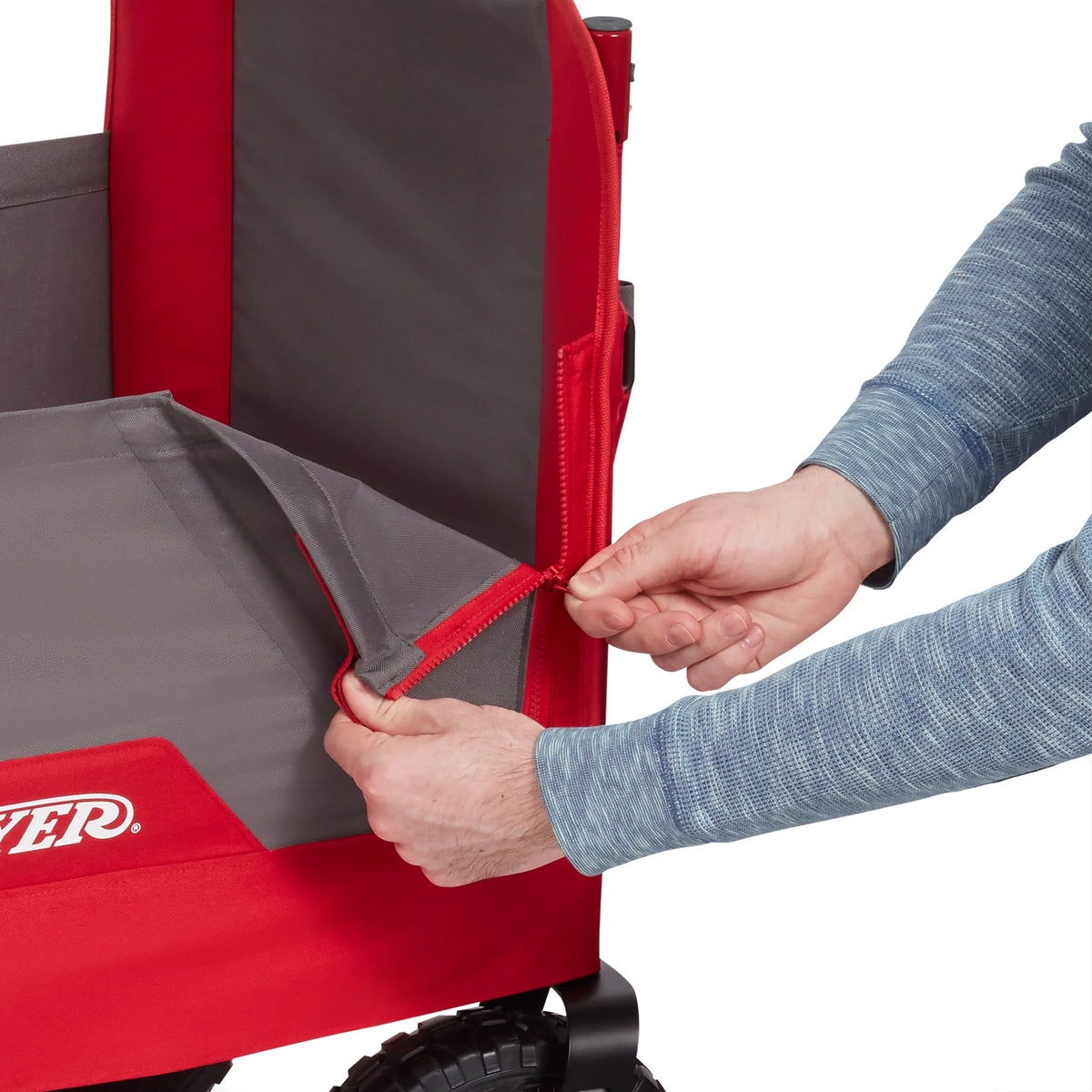 3-in-1 All-Terrain Fold Wagon with Canopy B41557
