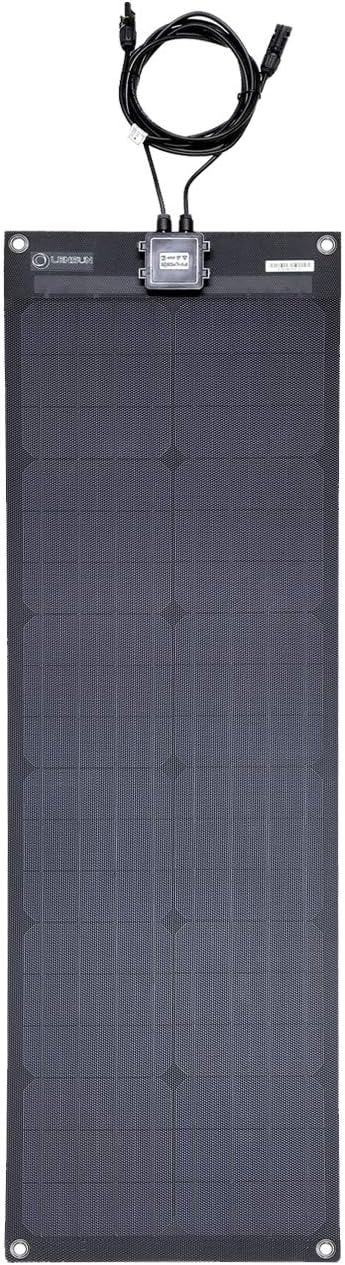 20W 12V Black Flexible Solar Panel W4163