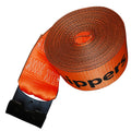 10 Pack Orange Winch Strap with Flat Hook Z176842