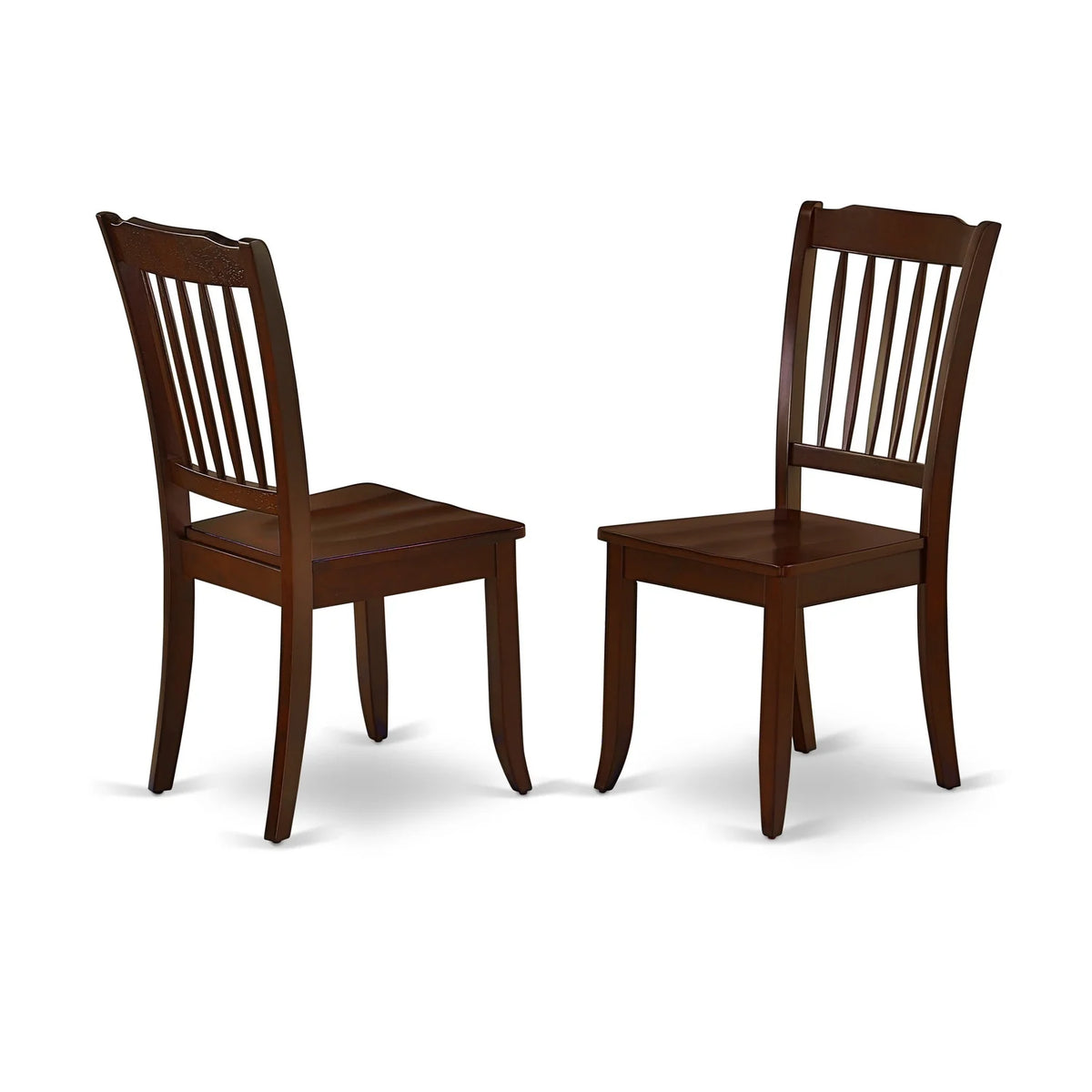 5 Pc Kitchen Table Set with 4 Wooden Dining Chairs D607