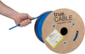 500ft White 23AWG Solid Bare Copper Bulk Ethernet Cable Q9894