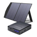 200W 154Wh Portable Power Station with 100W Foldable Solar Panel T245