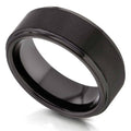Black Tungsten Carbide 8mm Wedding Band N59111