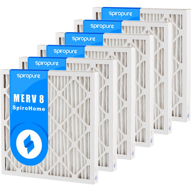 20x30x2 MERV 8 Pleated Air Filters (6 Pack) W239192