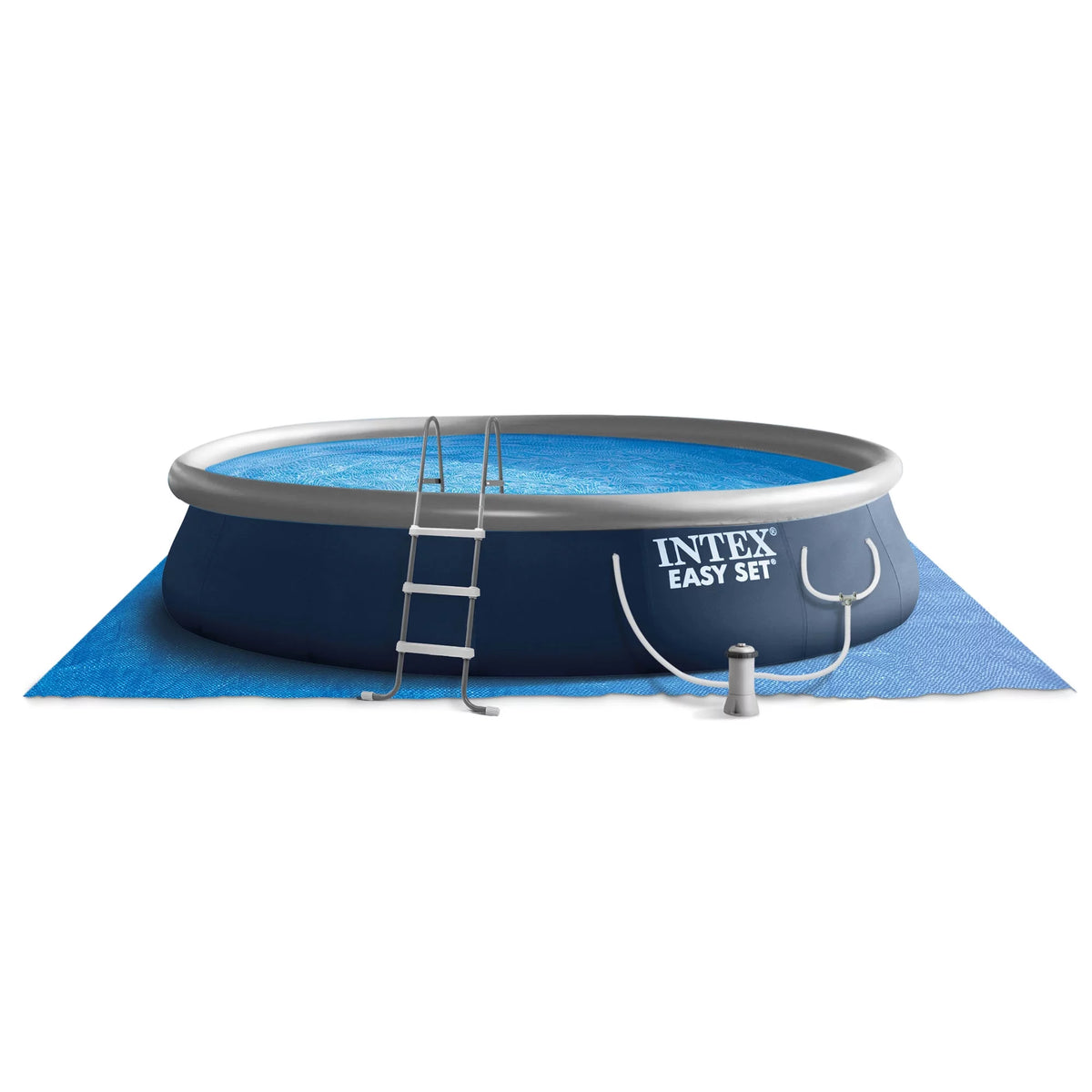 15' x 42 Inflatable Above Ground Swimming Pool Set X385065