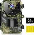 20MP Trail Camera with 120° Wide-Angle Motion Sensor and IP66 Waterproof H2810