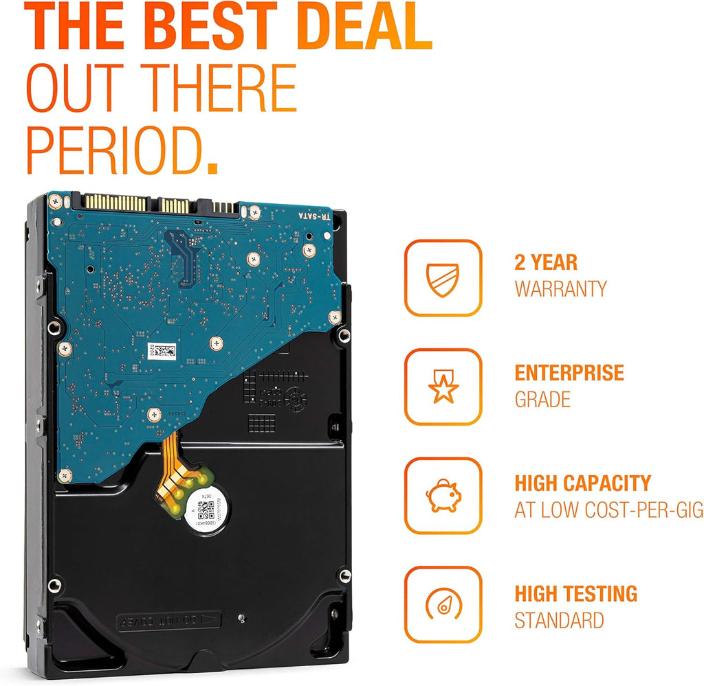 6 TB 7,200 RPM SATA 3.5-Inch Internal Hard Drive R2927