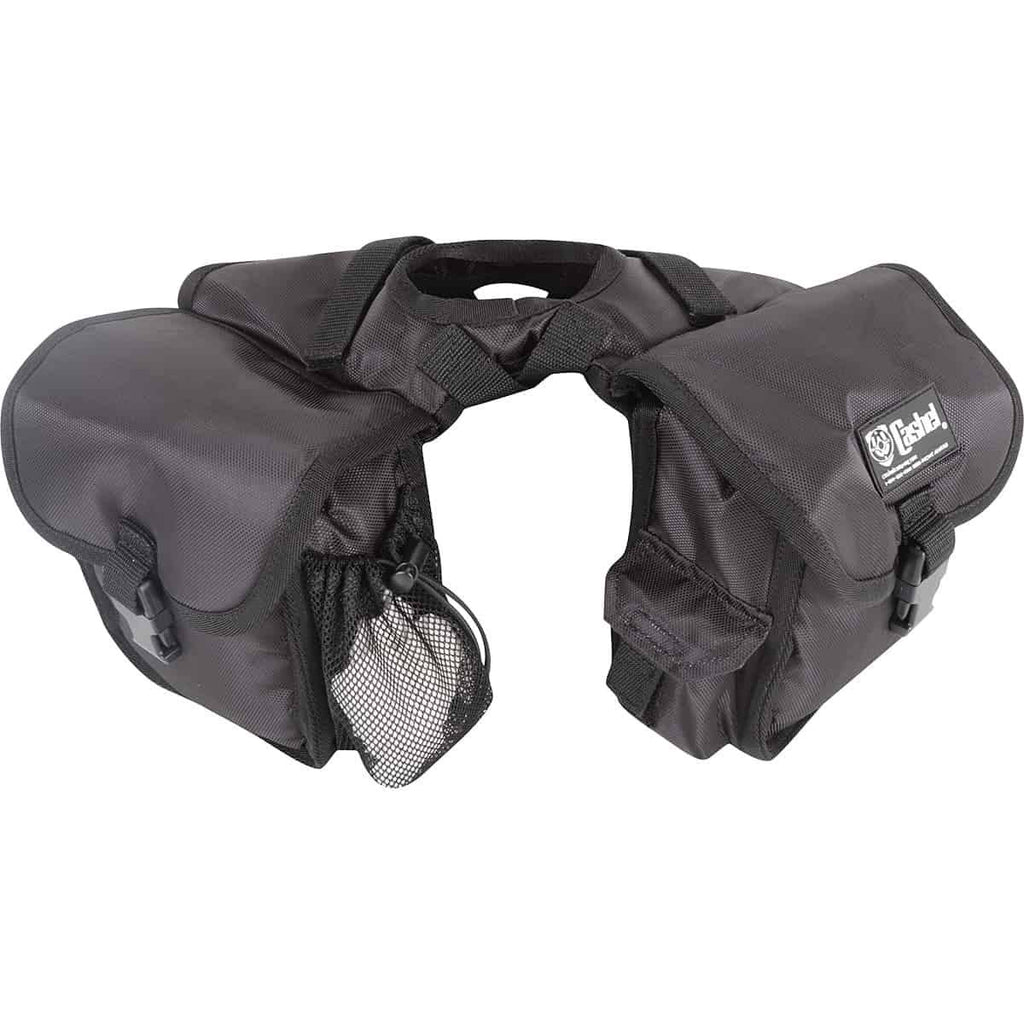 Black Small Horn Saddle Bag Q453