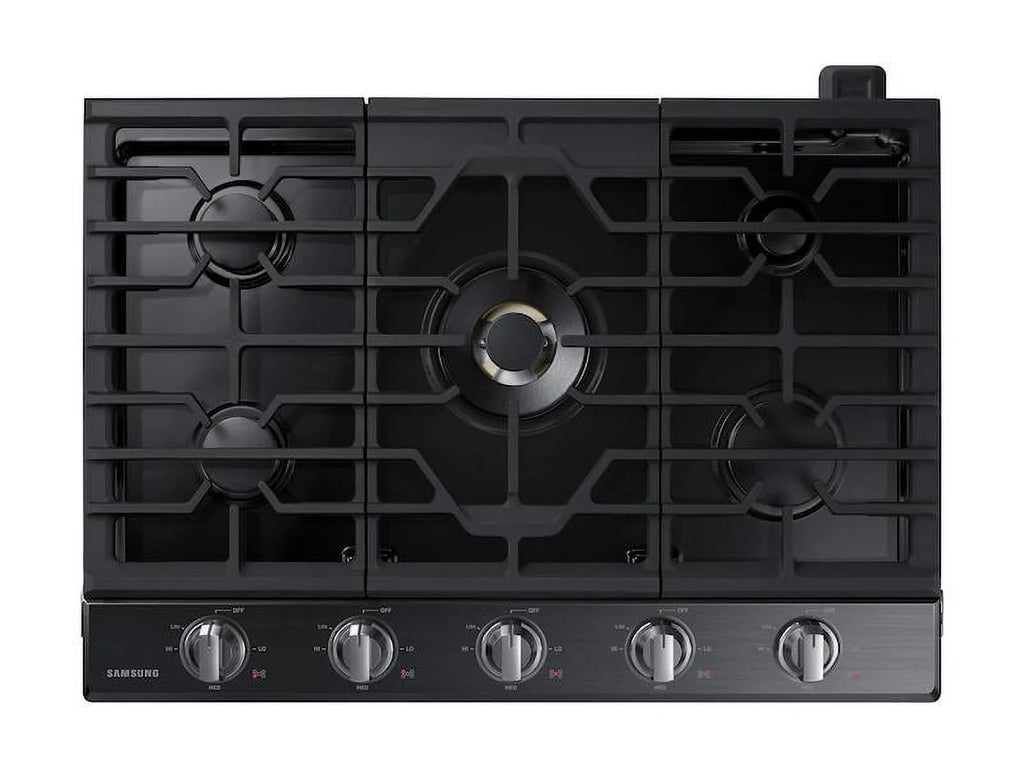 Black Stainless Steel Gas Cooktop W9614