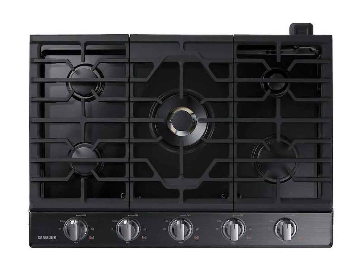 Black Stainless Steel Gas Cooktop W9614