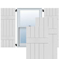 18x22W x 28x22H Real Wood Pine Board-n-Batten Shutters W115