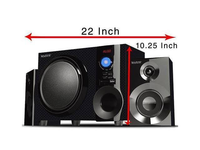 2.1 Multimedia Speaker System with FM Radio D794807