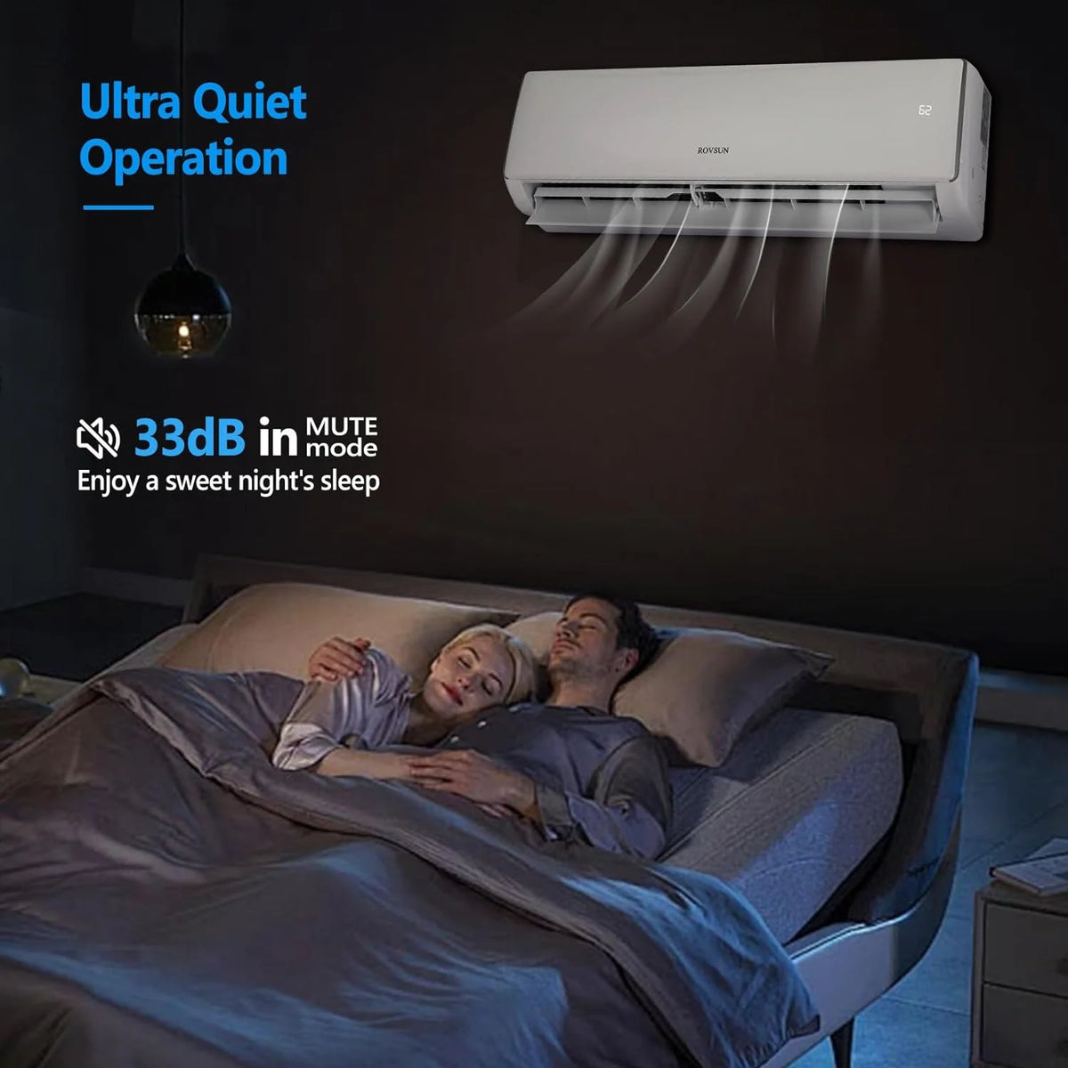 16500BTU Wifi Enabled Mini Split Air Conditioner & Heater Z670