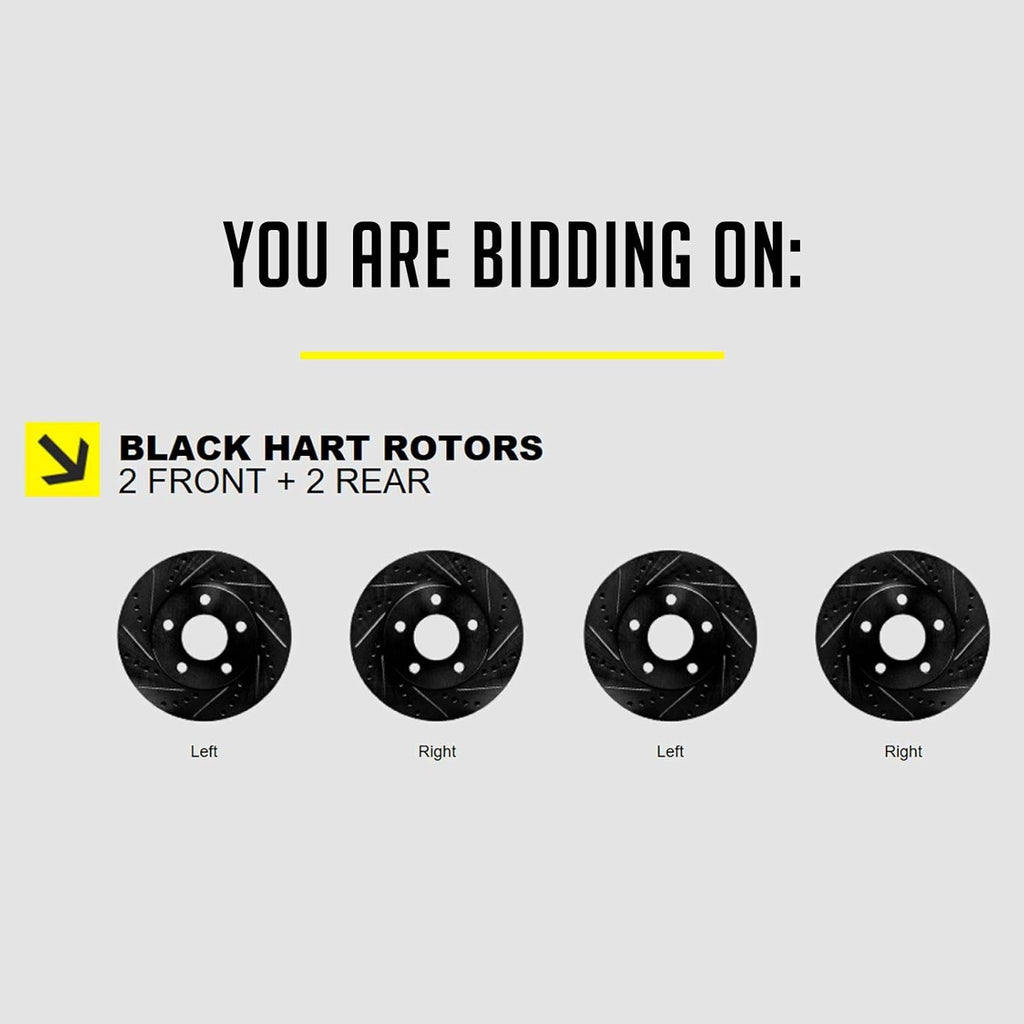 Black Hart Full Kit Brake Rotors M940