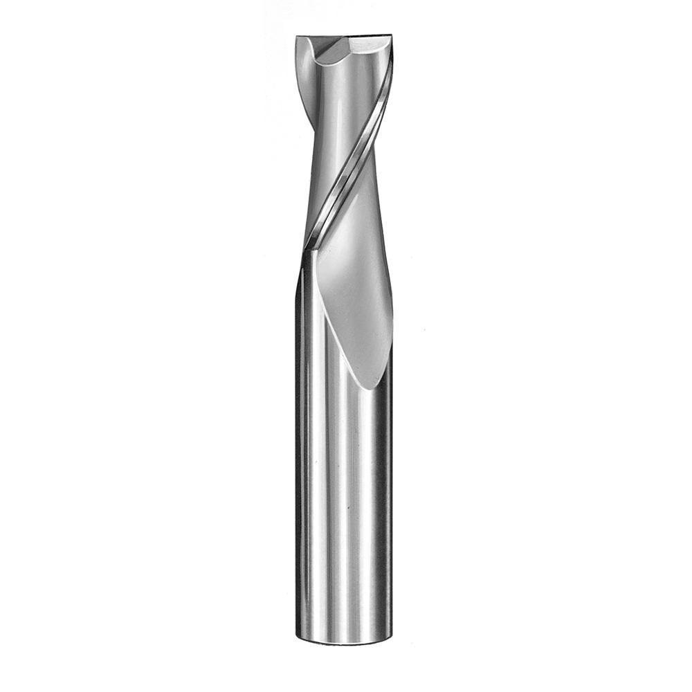 0.5512 in Dia. 03S Carbide End Mill - 2 Flute - 3.5039 in Length H76637