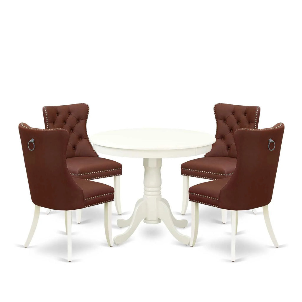 5 Piece Round Kitchen Table Set M651864