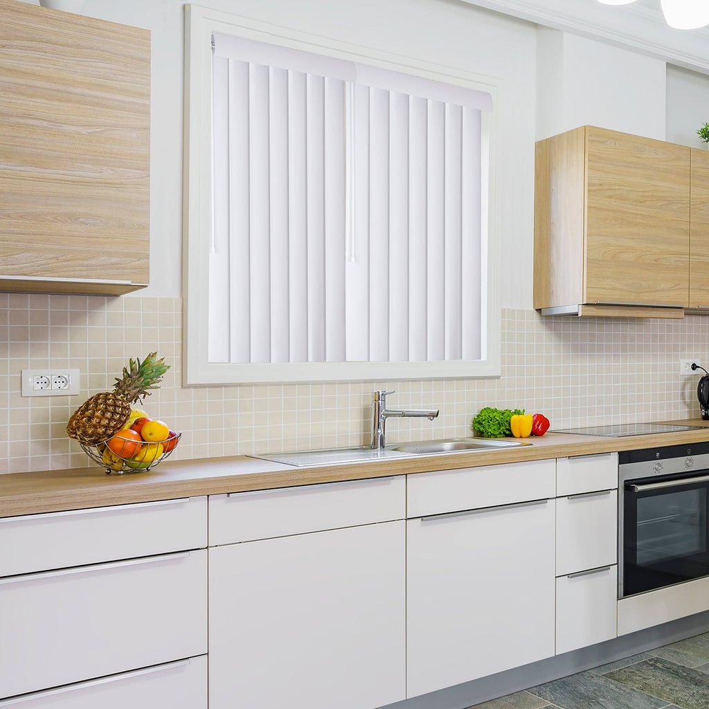 63 x 72 in. Plastic and Steel Vertical Blind J7553