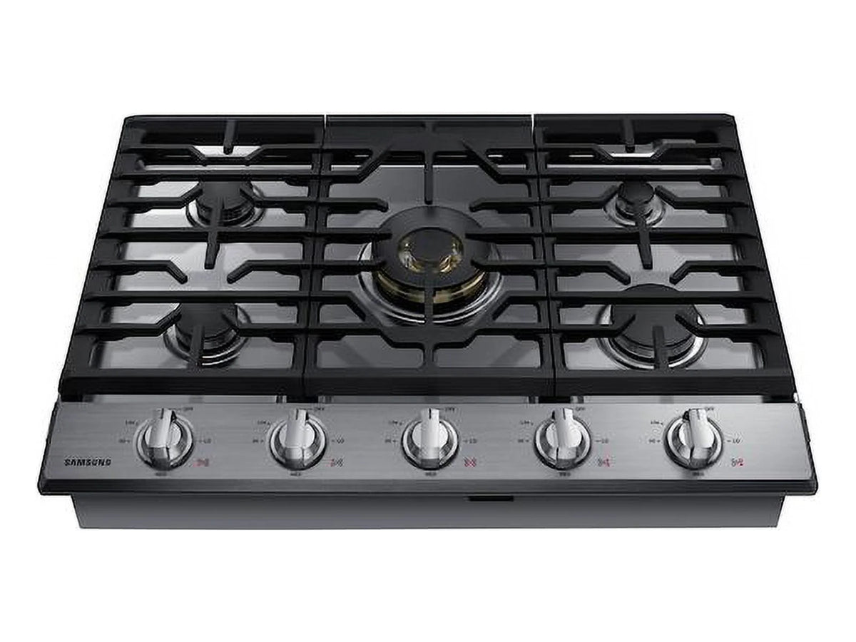 Black Stainless Steel Gas Cooktop W9614