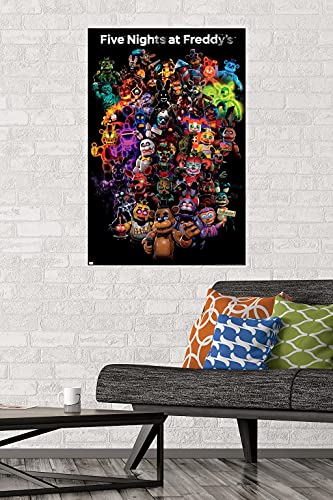 Five Nights at Freddy's Wall Poster 22.375" x 34" Unframed A67044