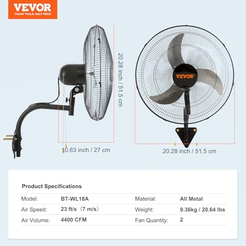 Wall Mount Fan B59022