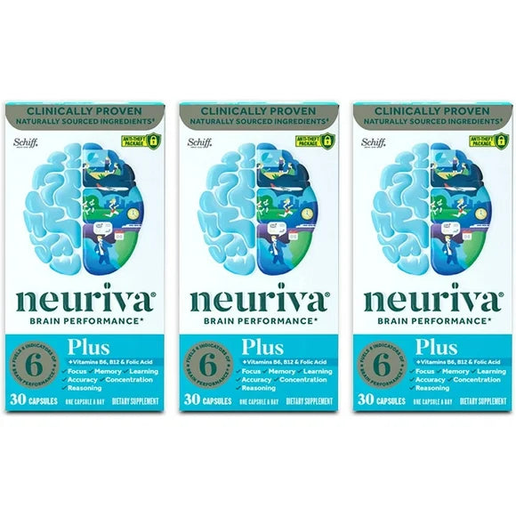 Brain Health Supplement 30 Count 3 Pack T92987