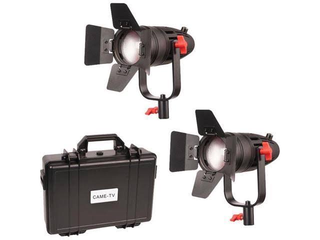 30W Fresnel Fanless Focusable LED Bi-Color 2-Light Kit L43078