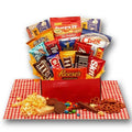 Assorted Snack and Candy Gift Basket I809830