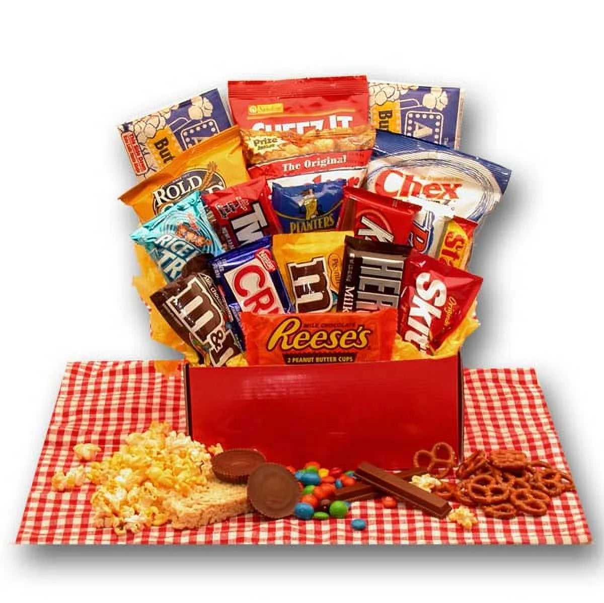 Assorted Snack and Candy Gift Basket I809830