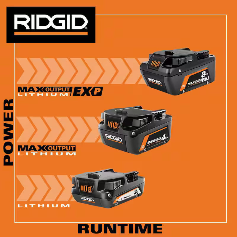 18V 8.0Ah Battery 2-Pack F28762