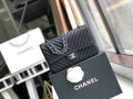 Black Chevron Handbag W7762