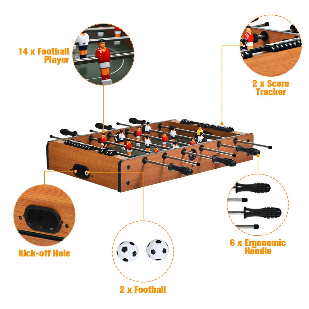 4 In 1 Multi Game Hockey Tennis Football Pool Table G4194
