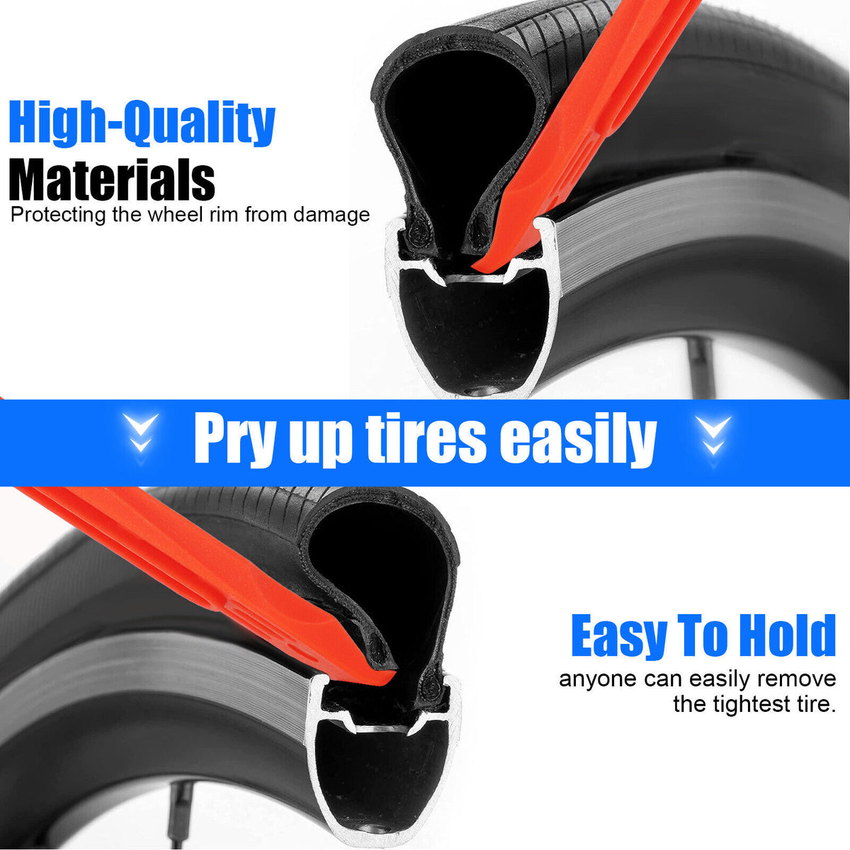 Bicycle Tire Change Levers Tool Set, 4 Pcs Z711