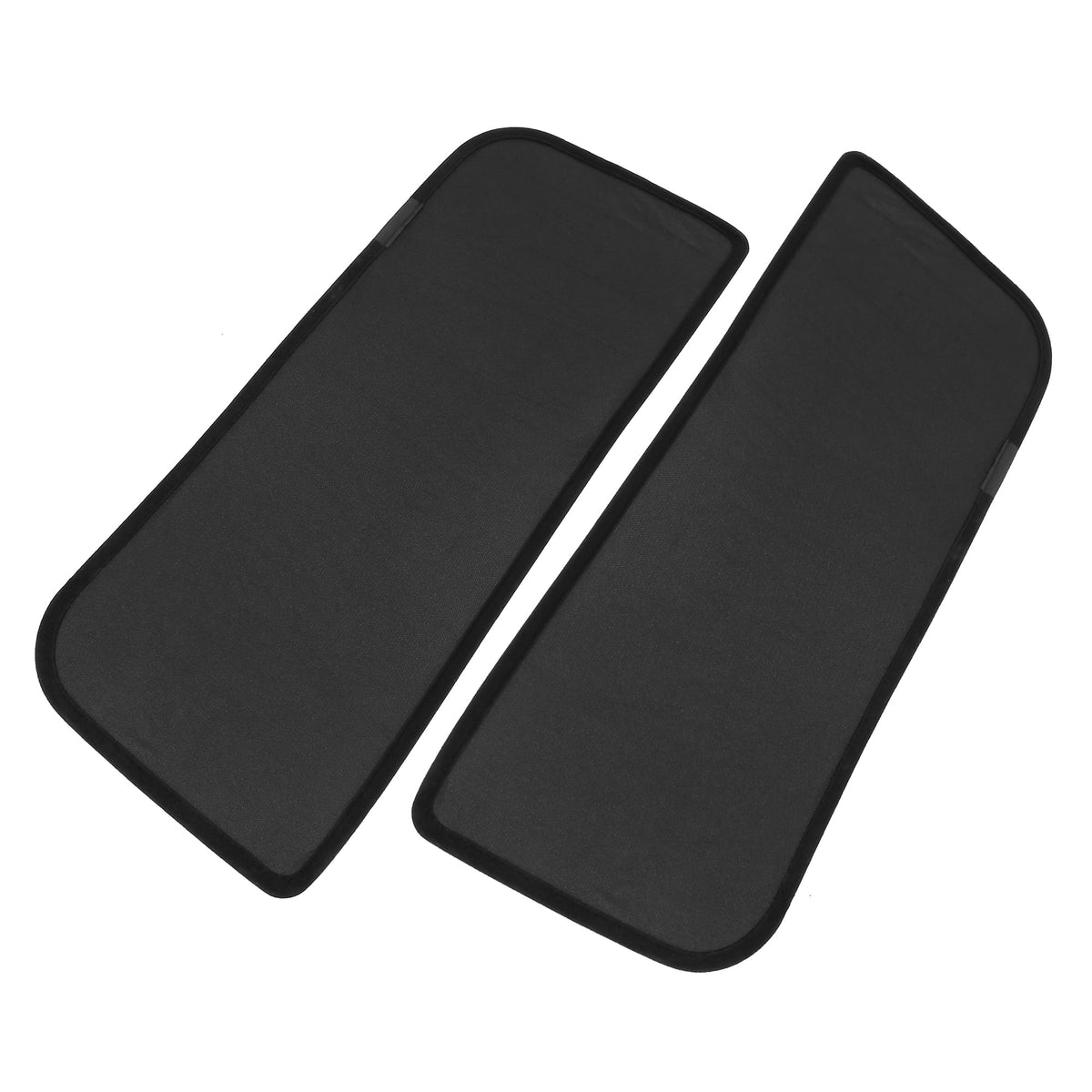 4 Pcs Black Glass Shade Cover Sun Shade Net Y8450