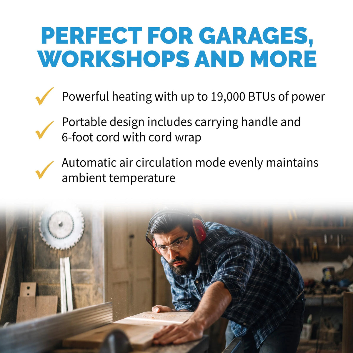 5600 Watt Garage Heater E85139