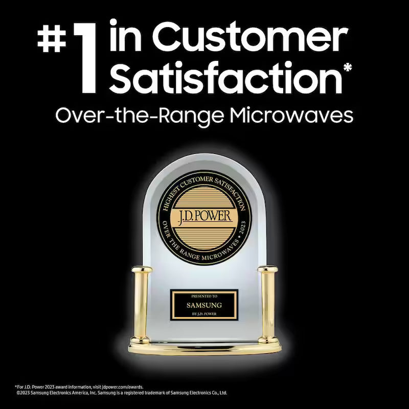 1.1 cu. ft. Smart SLIM OTR Microwave with 400 CFM Ventilation H7053