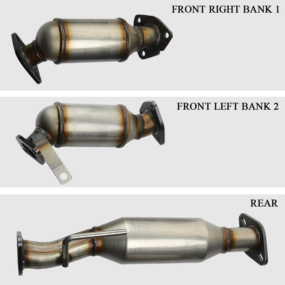 3 Pcs Catalytic Converter Z92831