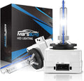 6000K Cold White Xenon HID Headlight Bulbs, Low Beam, Pack of 2 E473