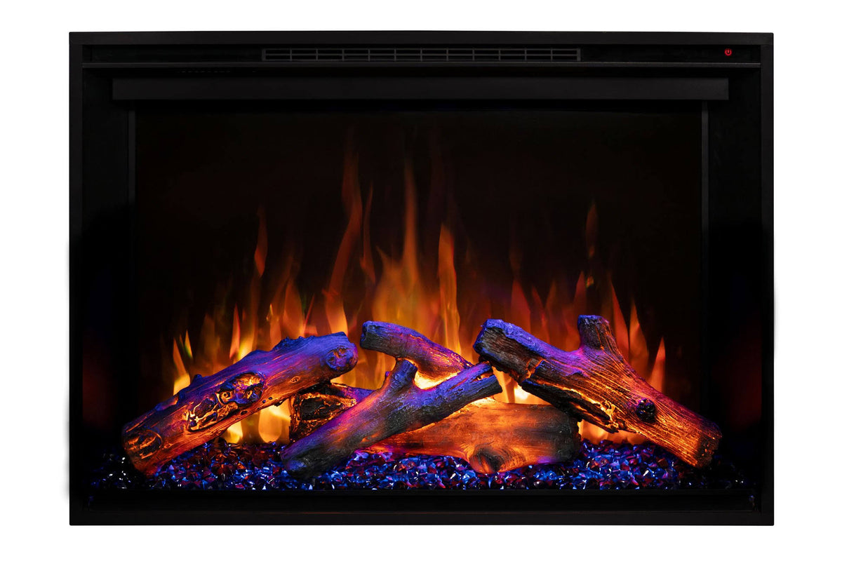 30 inch Built in Electric Fireplace Insert E70919