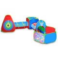 5Pcs Colorful Kids Play Tent Ball Pit Crawl Tunnel Playhouse I540172